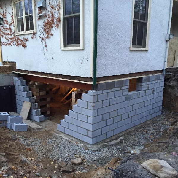 The Old Stone Foundation Needed Replacing Support the House andhellip